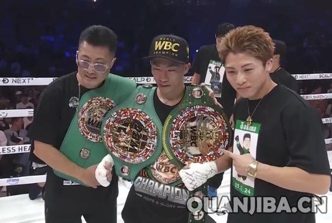 井上拓真战胜那须川天心，荣获WBC次最轻