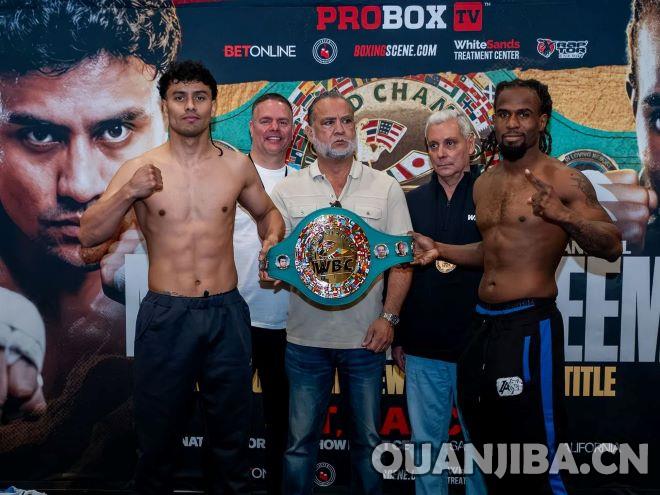 马丁内兹与阿利姆完成称重，正午星期日