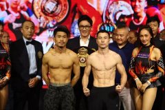 乌兰、木村翔称重结束，25日争夺国际拳王