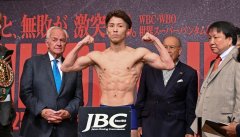 井上尚弥vs富尔顿！赛前称重图集