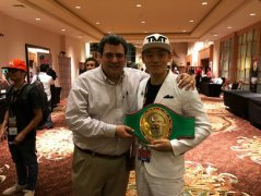 练喻轩出席WBC第54届年会，新年度将在海外转战拳