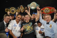 “GGG”戈洛夫金第二回合KO韦德 职业生涯35战全胜