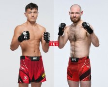 中国选手马合沙特5月21日UFC对阵维亚切斯拉夫·博