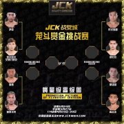 JCK战觉城赏金挑战赛对阵名单公布