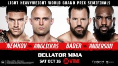 Bellator 268：安东尼·约翰逊退赛，安格利卡斯替补