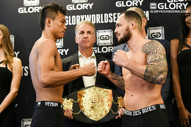 Glory荣耀格斗25赛前称重图集