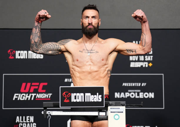 UFC格斗之夜232期：艾伦VS克雷格！赛前称重图集