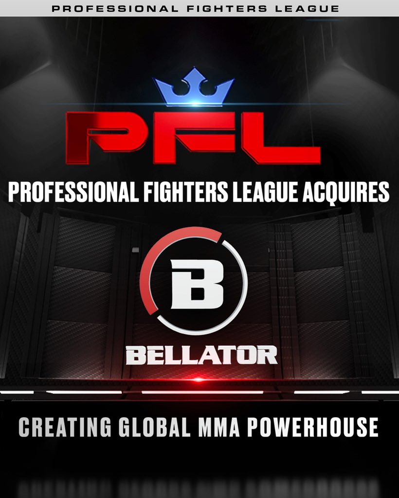 官宣！PFL正式完成收购Bellator