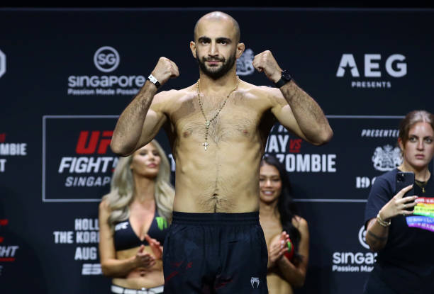 UFC 296：吉加·奇卡泽因伤退赛