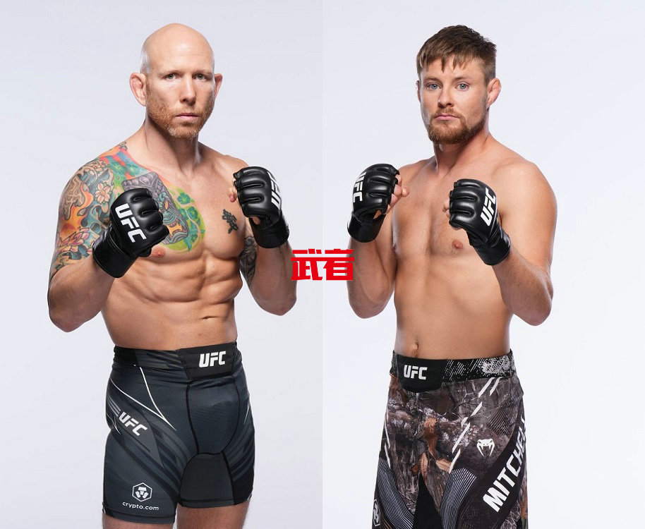 UFC 296：布莱斯·米切尔替补迎战乔什·埃米特