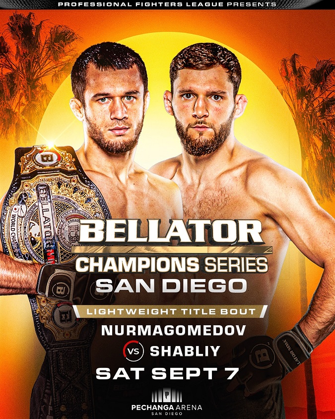 Bellator冠军系列赛4和5：轻量级与中量级冠军战领