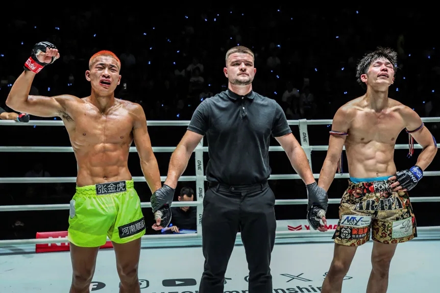 “ONE：周五格斗夜65”战报，张金虎战胜日本选手