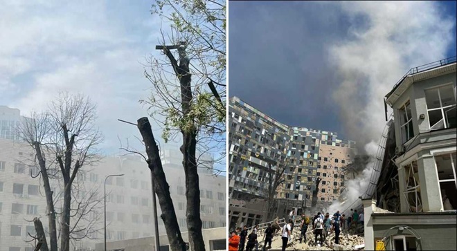 小基因士：俄罗斯正在对无辜民众发射导弹进行