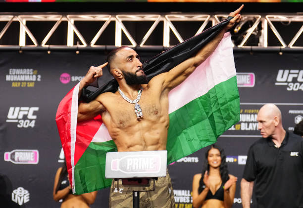 UFC 304赛前称重！中量级和重量级冠军争霸