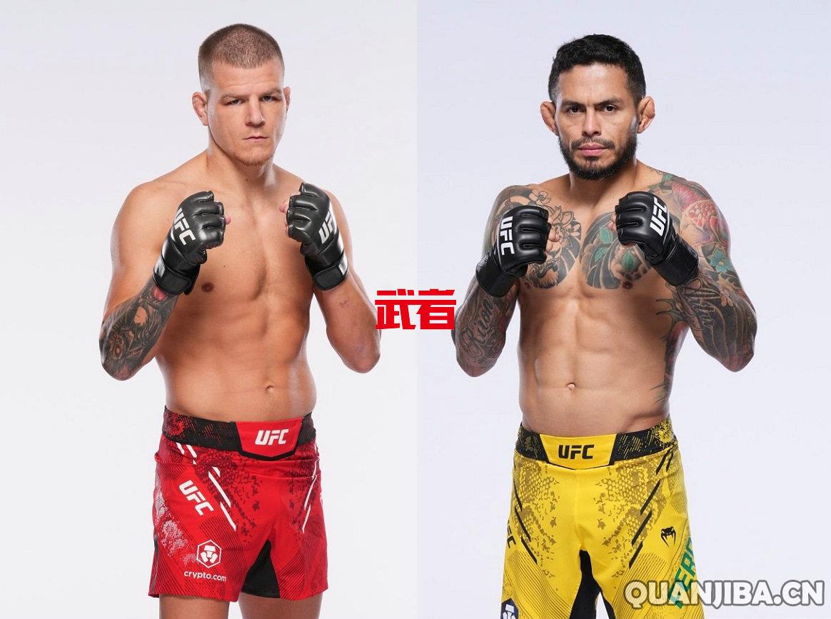 散打对决！UFC 311：格兰特·道森vs卡洛斯·蒂耶戈·费雷拉