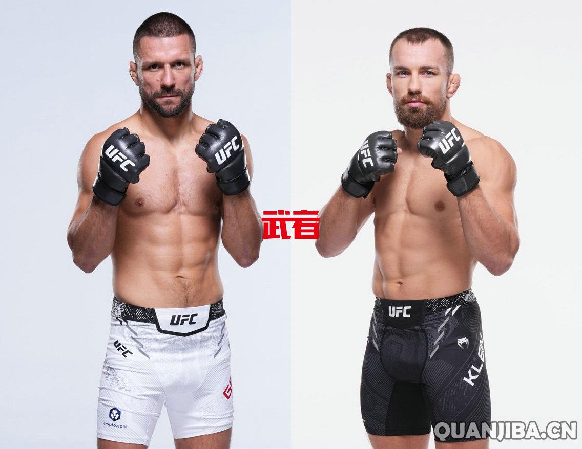 UFC 6月1日散打大战：马特乌斯·加姆罗特对阵卢多维特·克莱因