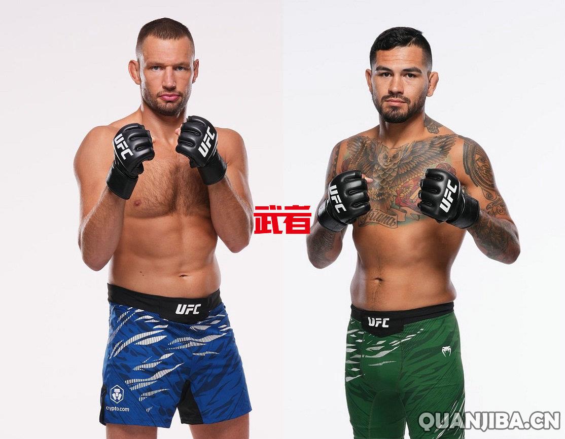 10月18日UFC：里德尔对战赫尔南德兹，霍兰德挑战马洛特之巅（散打）