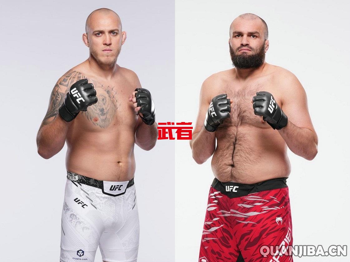 UFC 11月22日：谢尔盖·斯皮瓦克与沙米尔·加济耶夫之间的激烈(泰拳)对抗
