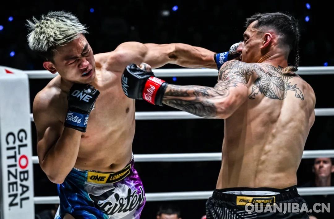 ONE周五拳击之夜130战报：农塔猜凭借点数胜出，中国选手刘泉遭遇TKO落败！